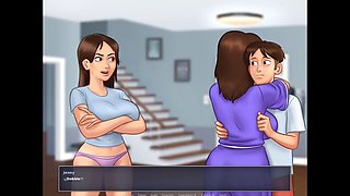 My stepsister with the big ass and big tits gets playful with me