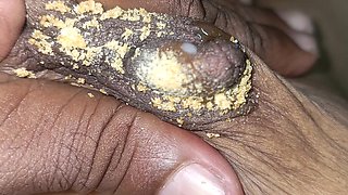 College Student Licking Married Aunty Breast Using Honey and Horlicks