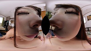 Asian beautiful slut VR video