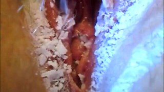 Hot Wax Pour in Pussy Clit Super Begging for No More
