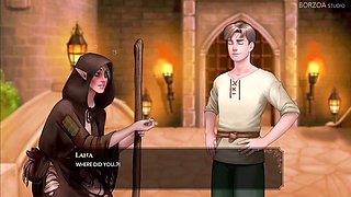 Wild anime hentai action with the biggest member in a gloryhole