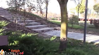 Brilliant GF at pedicure scene