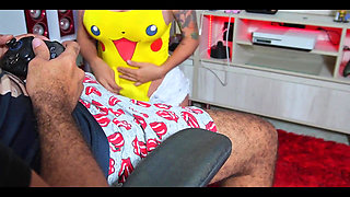 My Stepfather Fucks Me While Playing Video Games