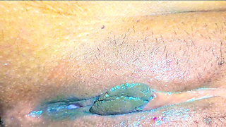 Made My Wife's Pussy Wet by Inserting a Finger in It