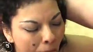 Latina Skank Edy Devours A Big Hard Cock