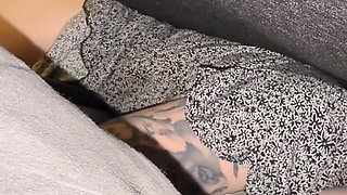 Step Son Took of the Helplessness of Stepmother Stuck Under the Bed
