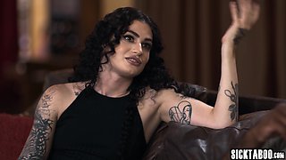 Big black knob is here just for exciting cougar