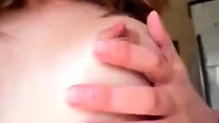 Bulgarian Big-Tits Amateur Squirts on Webcam