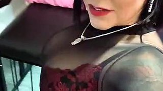 Hottest brunette solo webcam masturbation 2