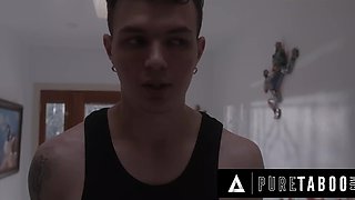 Black nymphomaniac mutant with big tits and booty fucks with her husband and a stranger