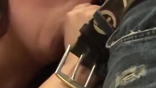 Bbw is sucking big and hard dick