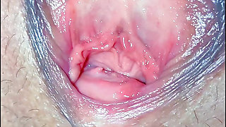 Milf beautiful wet pussy close up