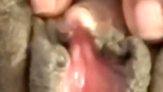 Stimulating My Big Clit with Vibrator Amazing Intense Squirting Moaning Orgasms