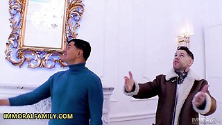 Immoral Family featuring Porno Dan and Dean Van Damme's babe scene