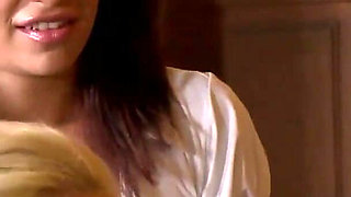 Riding his cock in a public restroom