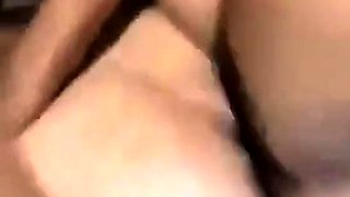 Bareback Black Amateur Takes Thick Sticky Cream Pie