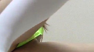 Thong Leotard Wedgie Ass and Pussy Exercise Japanese Girl Mai Hoshikawa
