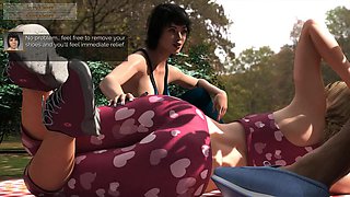 Happy Marriage Husband His Slutty Wife And Another Slut On Picnic Ep29