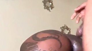 Lustful black whore smutty adult video