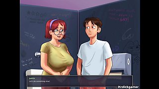 Summertime Saga Anon Fucks a Tight Virgin Pussy and Gets Her Pregnant