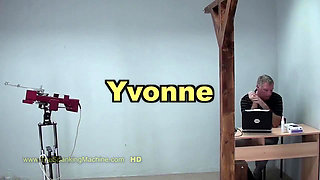 Yvonne Spanking Machine - Bare Back Whipping