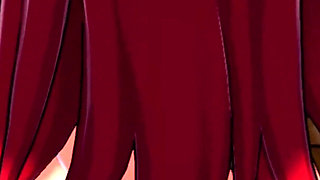 the Demon President Punished Me for Sneaking Into the Club... and I Couldn’t Resist (rias Gremory Waifu Animation)