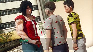 Adult cartoon visual novel for grown-ups