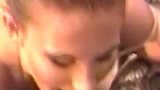 Two Busty MILFs with Hairy Pussy Ass Fucked and Cummed in Mouth by Two Vintage Cocks