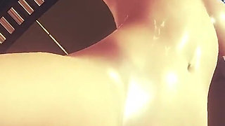 Gwen’s Pussy Destroyed by Sex Machine - Double Dildo Penetration & Screaming Orgasm (3d Hentai)