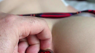 Sexy Schoolgirl Gets Anal Sex Lesson From Her Stepbrother and Receives Anal Creampie