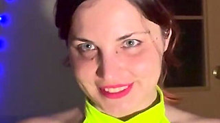 Plastic Bag Domination in Latex Minidress POV