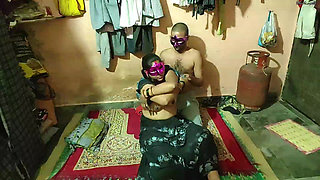 The lady got fucked a lot by a stranger in his own house