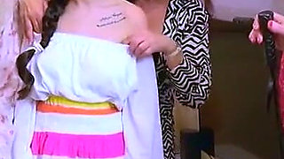 Orgy of Mature Moms with Schoolgirl