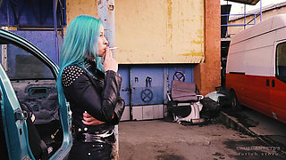 Smoking in the Wrecking Yard