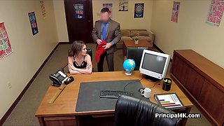 Face and slit making love luscious soccer cougar in the office