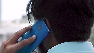 Indian pair celebrating their anniversary in bedroom