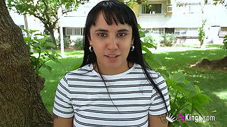 Don't trust the Big Brother of porn! We caught Nervous Latina Moli Myers red-handed