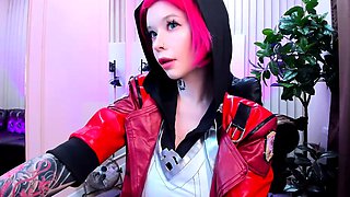 Skinny pierced amateur redhead rough fucking huge toys