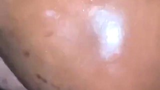 Having Fun with My Neighbor's Wife. She Oiled My Dick and Spread Her Hot Pussy for Me