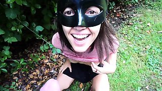 Porn compilation of a couple doing sex outside