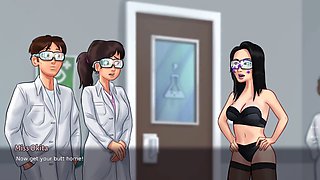 Cartoon teacher and student get it on in summertime saga with Jrbro69