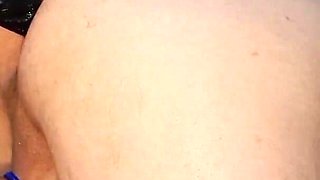 Deep Insertion of a Huge BBC Dildo in My Man's Ass.