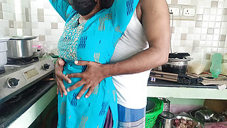step sister Kitchen hot romance
