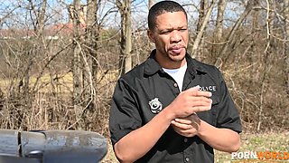 Blonde Babe Ria Sunn Takes Airtight DP Slamming After Car Crash GP2645