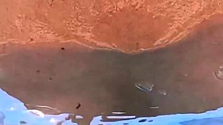 Wifey Is Braless in the Pool