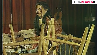 Horny teens sucks a monster cock then get fucked in turns