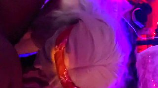 Slim Blonde Heat Ignites a Wild Girlfriend BBC Oral Clash