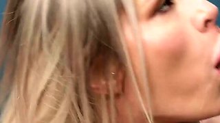 Gloryhole Goddess: Zlata Shine's Hardcore POV Blowjob and