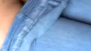 I Managed to Masturbate with My Wife's Sister, Handjobs and a Big Cumshot on Her Huge Ass