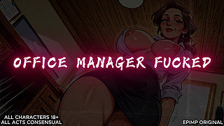 Office Manager FUCKED Erotic Audio Fantasy Story